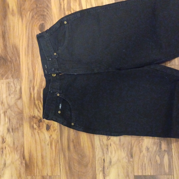 New Vintage chic Black Jeans- Vintage Size 16 Misses - Picture 3 of 12